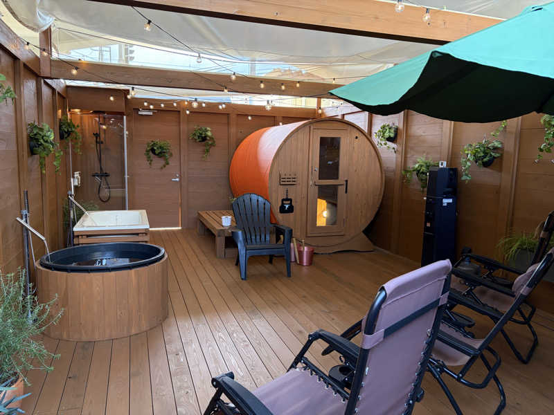 イゴさんのプライベート駅サウナ ととの場のサ活写真