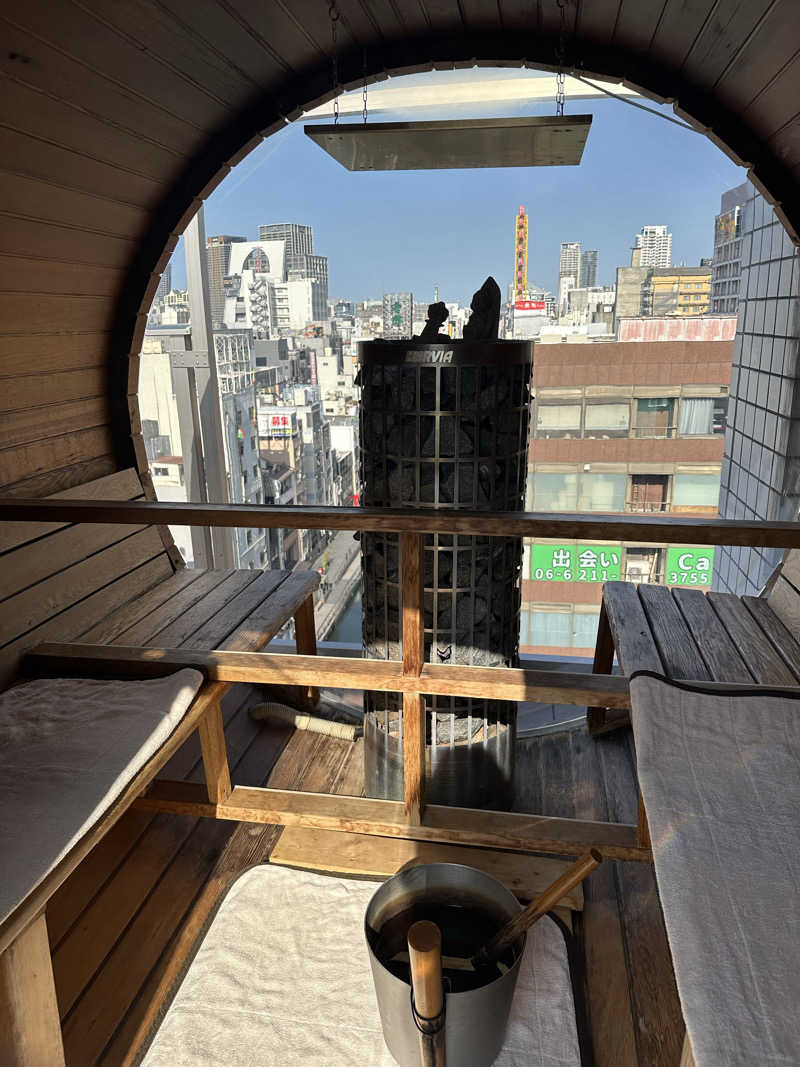 とうふさんの道頓堀サウナのサ活写真