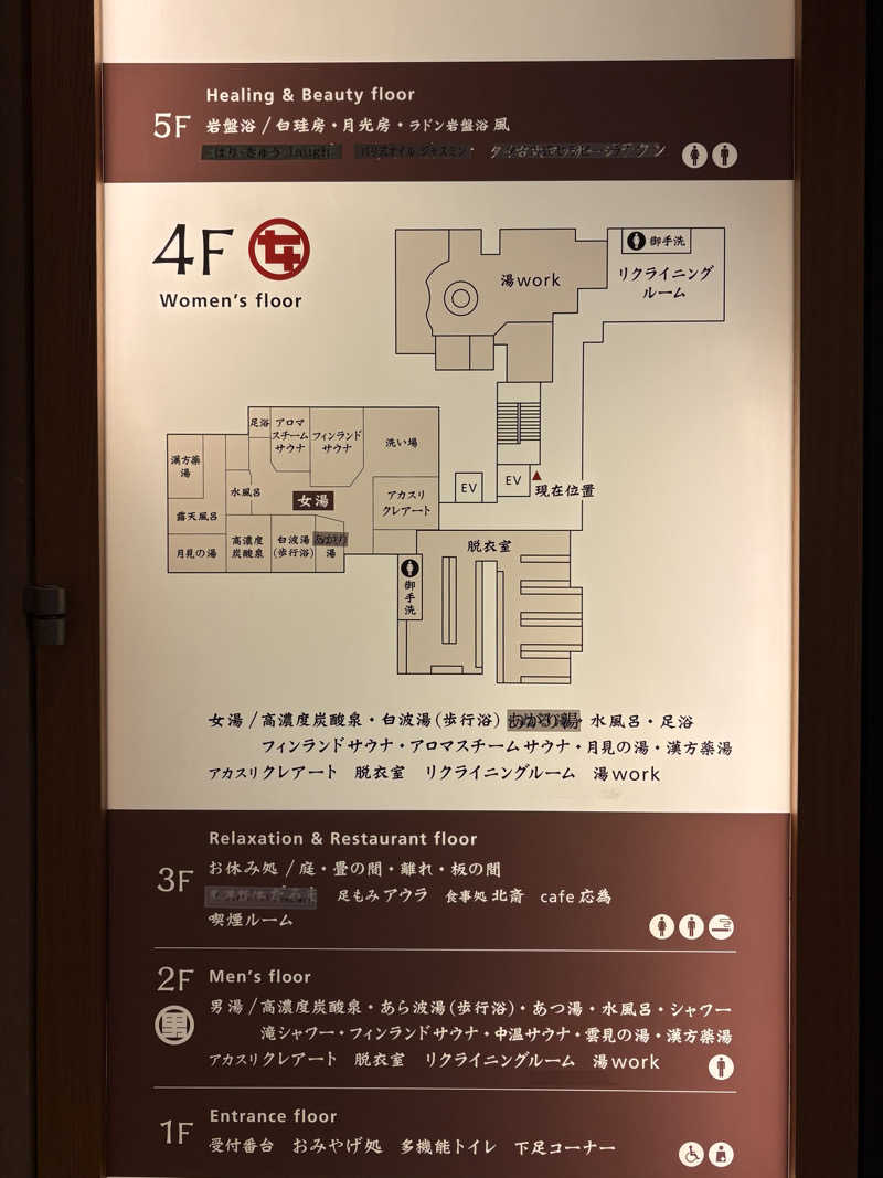 ちゃーはんさんの両国湯屋江戸遊のサ活写真