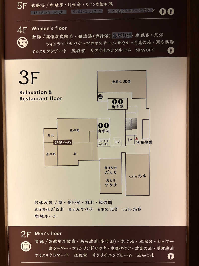 ちゃーはんさんの両国湯屋江戸遊のサ活写真