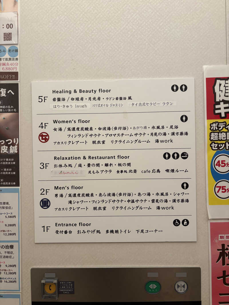 ちゃーはんさんの両国湯屋江戸遊のサ活写真