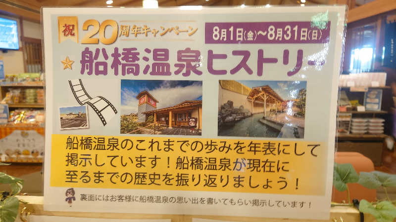 葛城 光洋さんの船橋温泉 湯楽の里のサ活写真