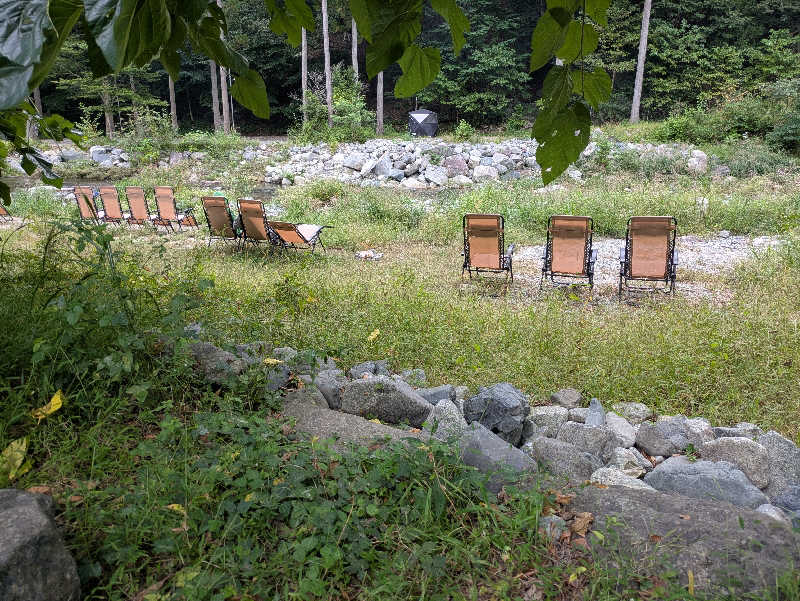 いしでぃさんの道志川サウナのサ活写真