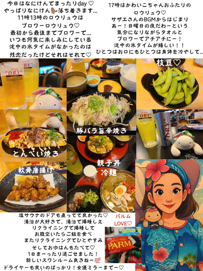 J★さんのなにわ健康ランド 湯〜トピアのサ活写真