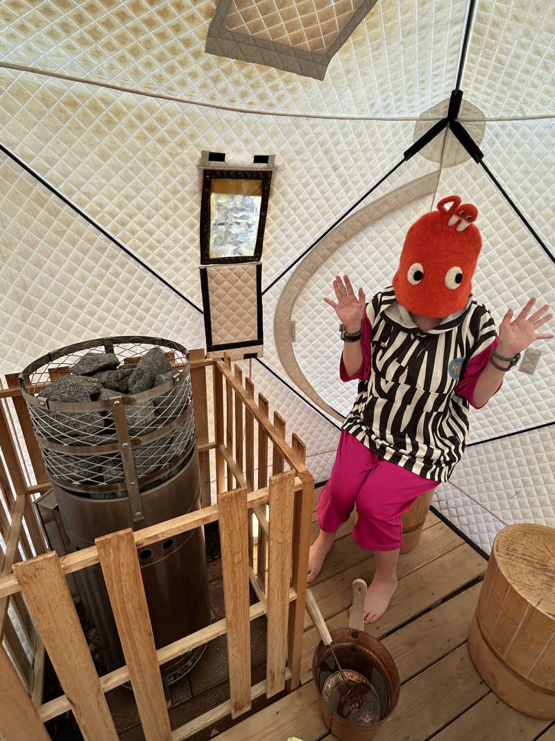 ‪‪‪‪Kさんの温泉バルコニー キング&クイーンのサ活写真