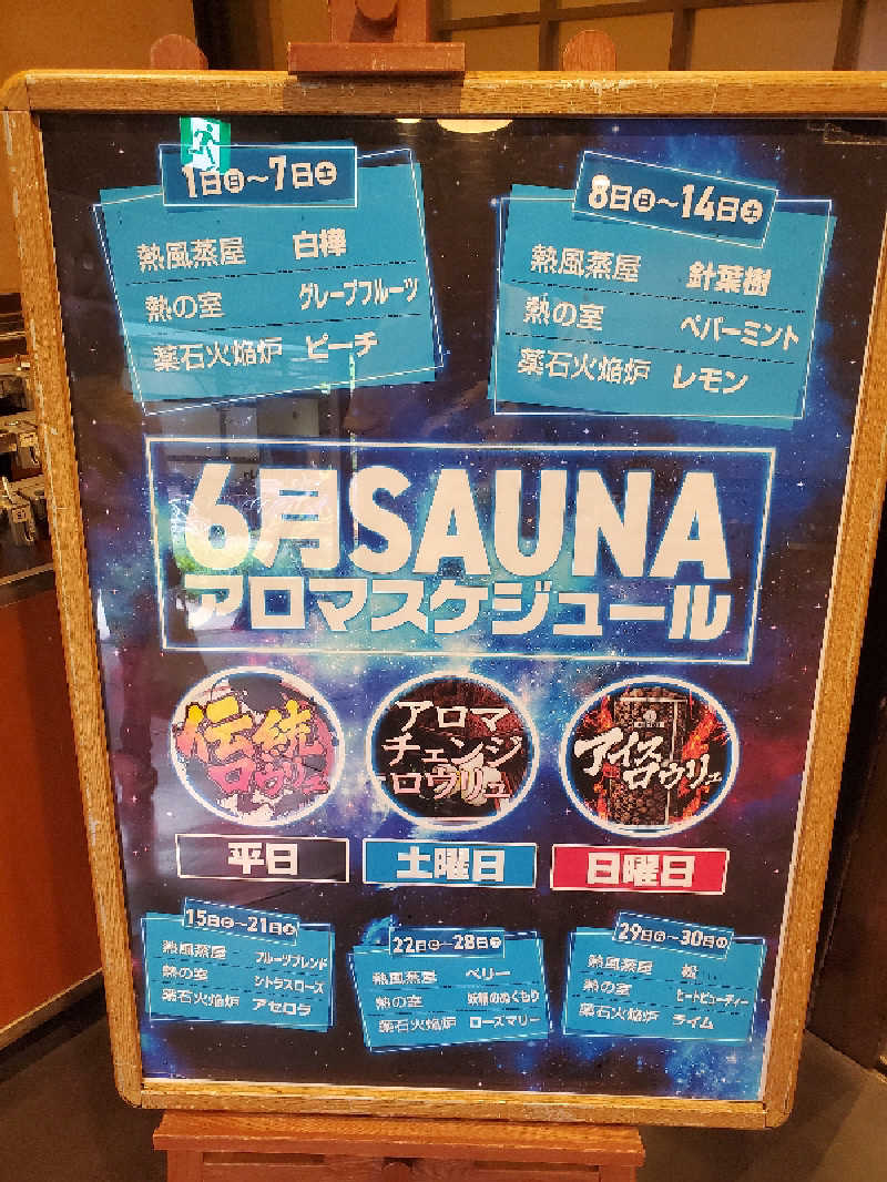 ちぷおさんの天然温泉 延羽の湯 鶴橋店のサ活写真