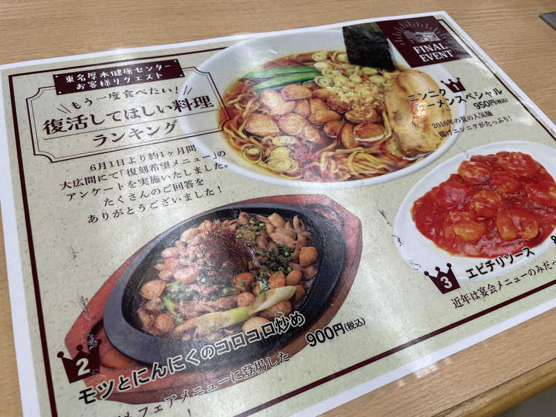 スピリットさんの湯乃泉 東名厚木健康センターのサ活写真