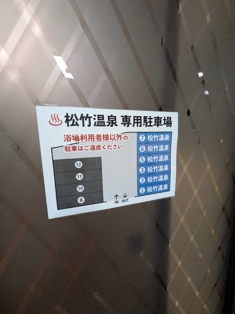 きんのんさんの松竹温泉のサ活写真