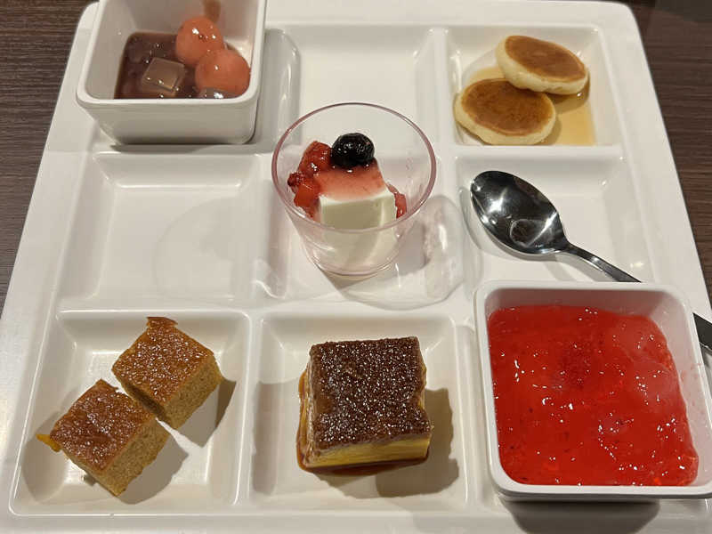 スイーツも充実