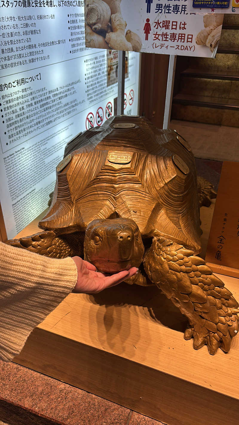 さらさんの生姜サウナ 金の亀のサ活写真
