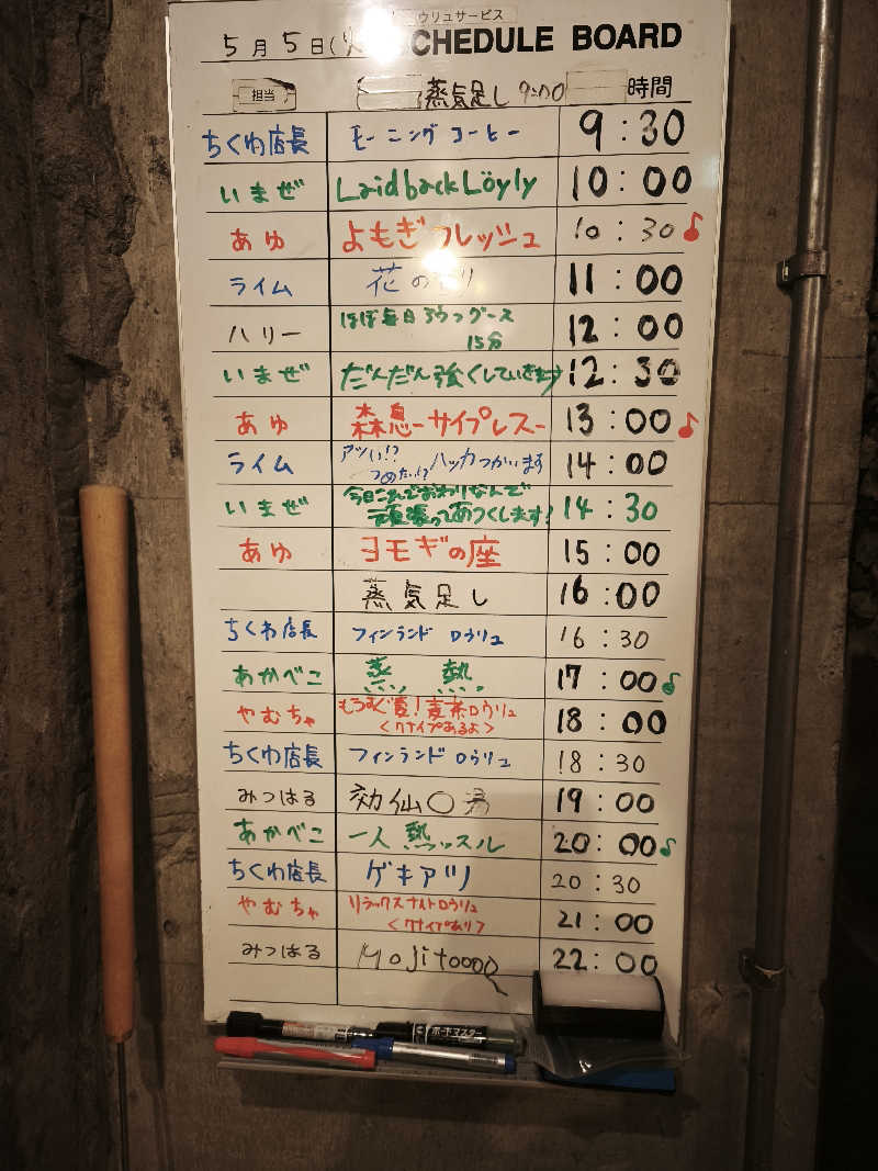 いのっちさんのサウナヘヴン草加のサ活写真