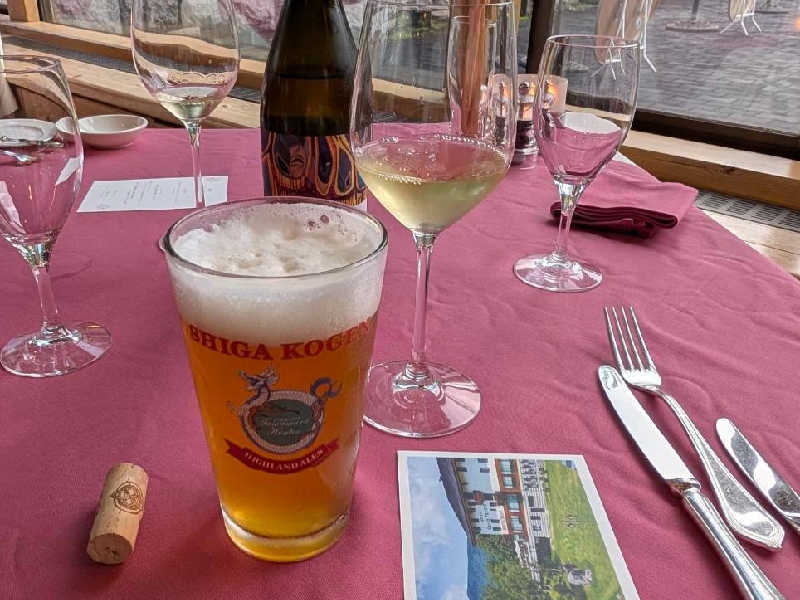 志賀高原クラフトビール&長野県産白ワイン