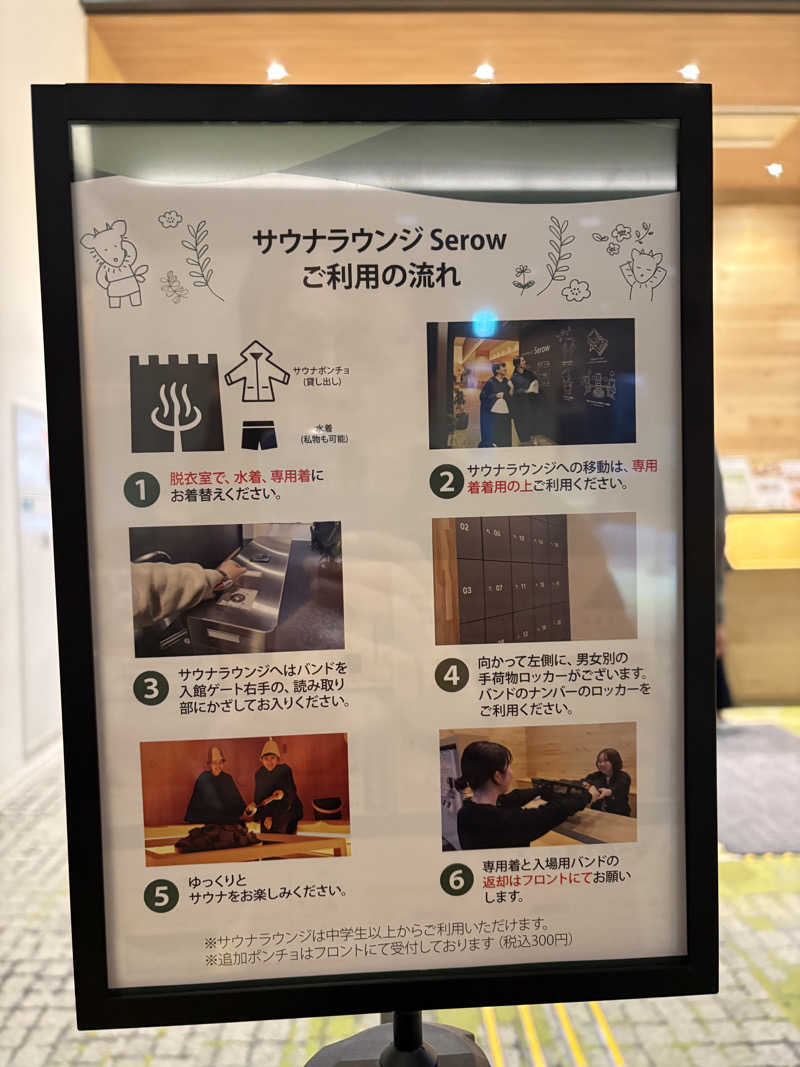 じゅんにょろさんのおふろcafé あげき温泉のサ活写真