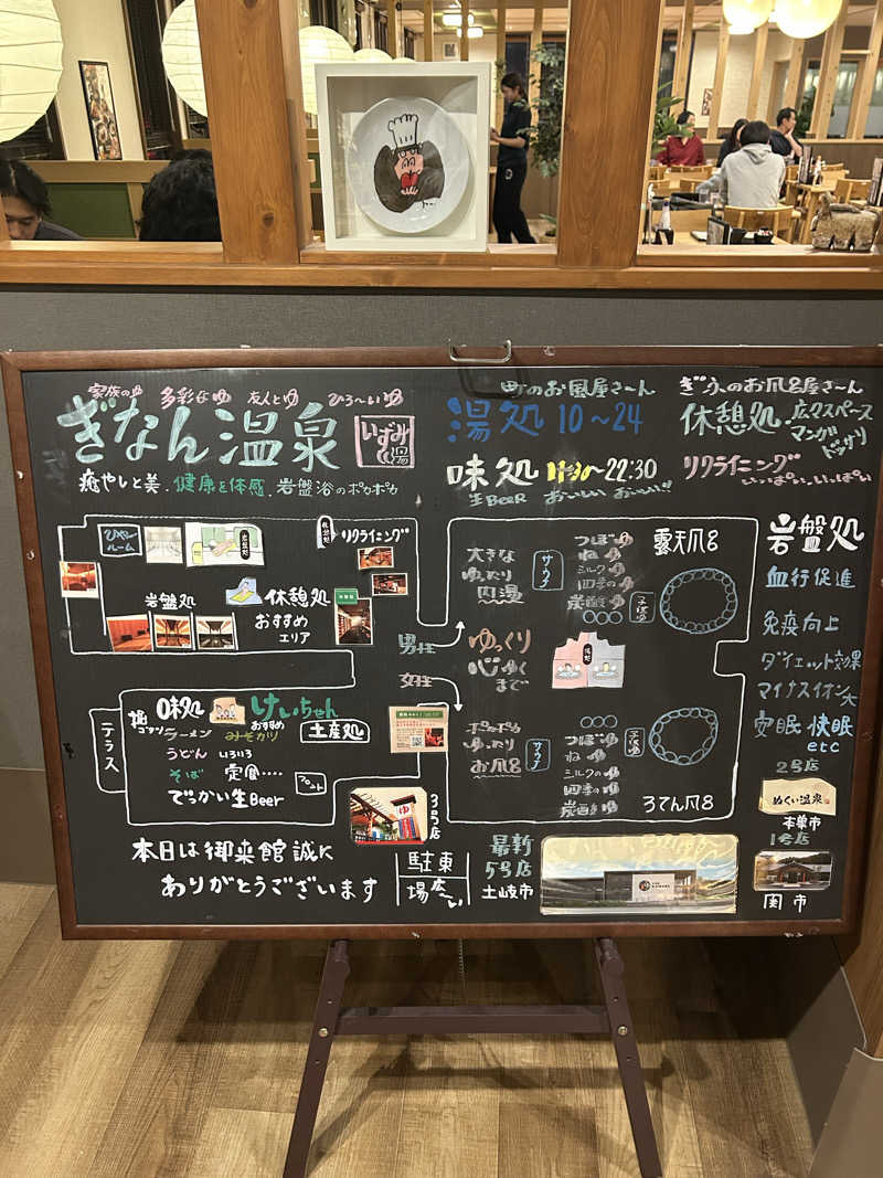 サウナ会　エグさんのぎなん温泉のサ活写真