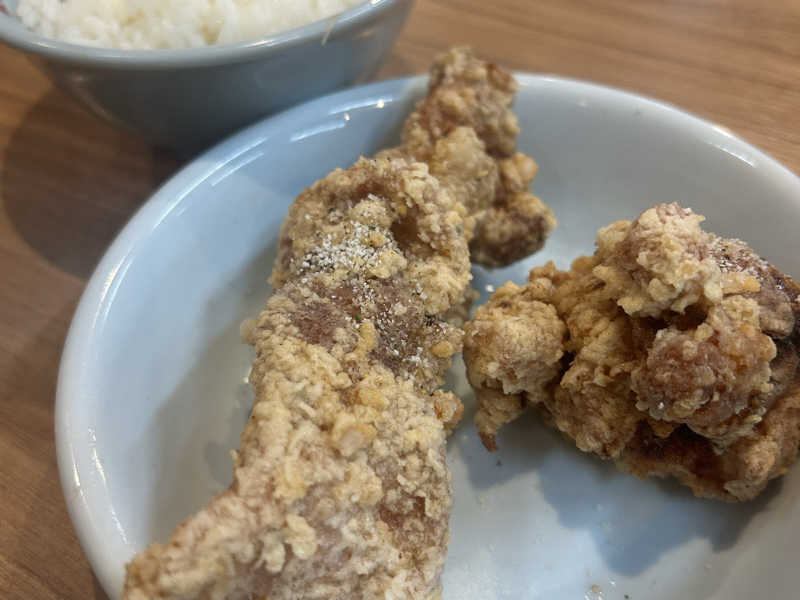 唐揚げライスセット