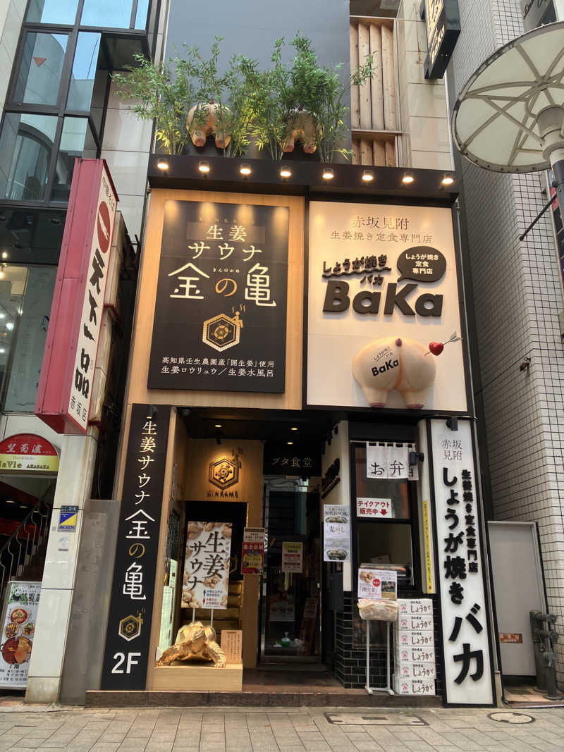 noboさんの生姜サウナ 金の亀のサ活写真