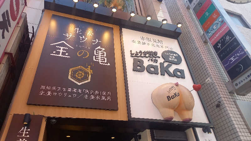 チートイさんの生姜サウナ 金の亀のサ活写真