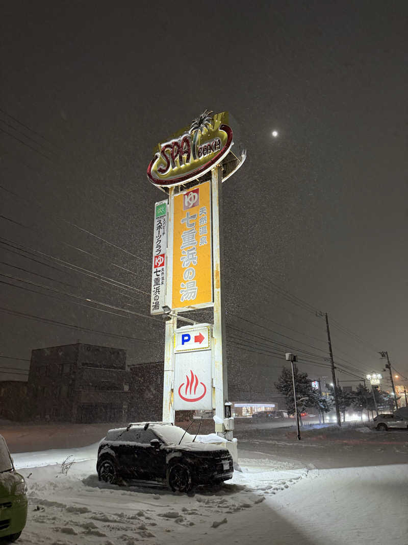 ナナナさんの天然温泉 七重浜の湯のサ活写真
