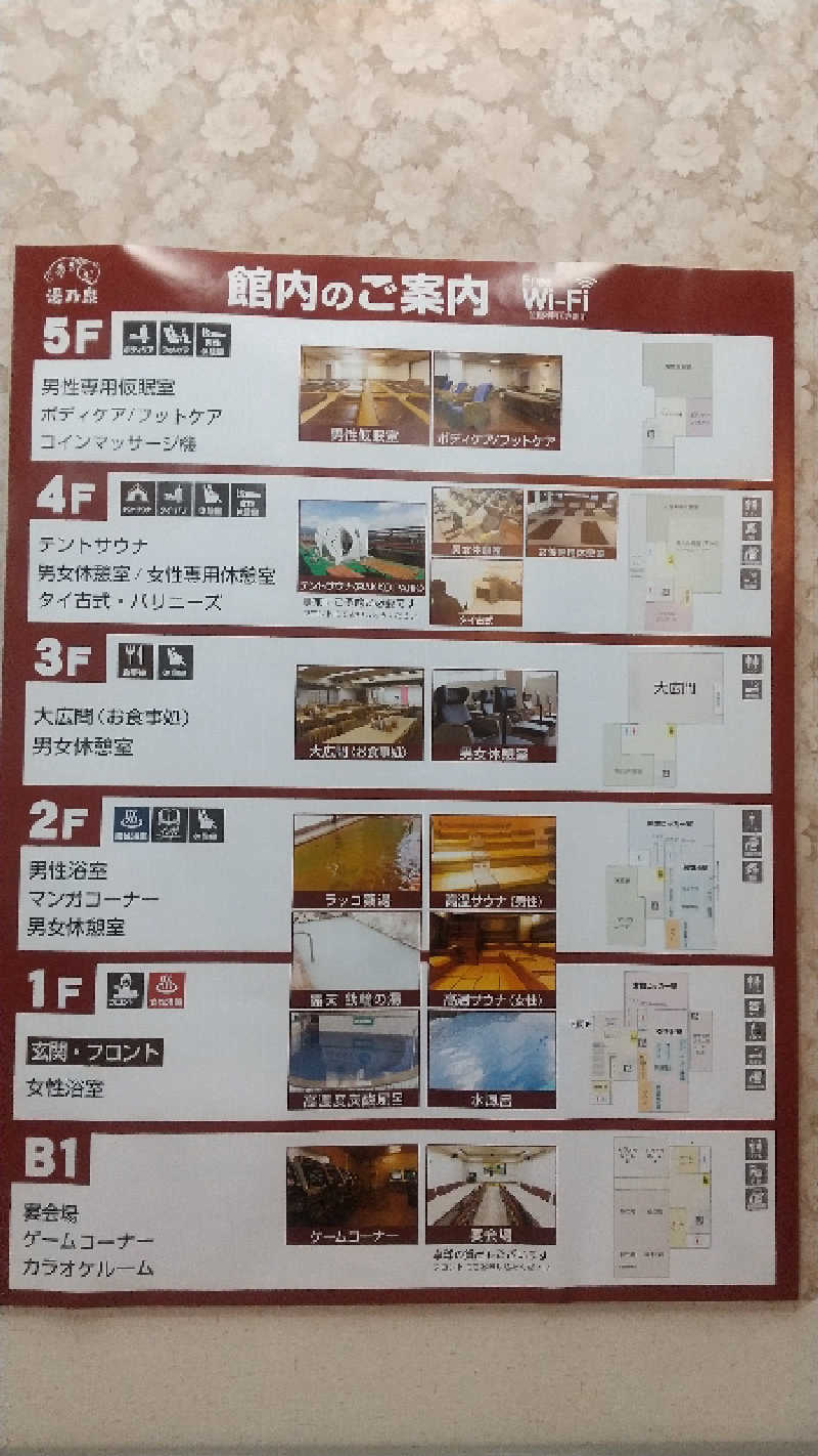 ヨーコさんの湯乃泉 東名厚木健康センターのサ活写真