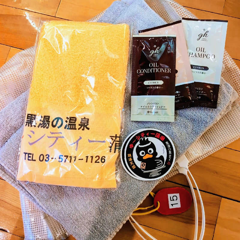 7chinさんの黒湯の温泉 ゆ〜シティー蒲田のサ活写真
