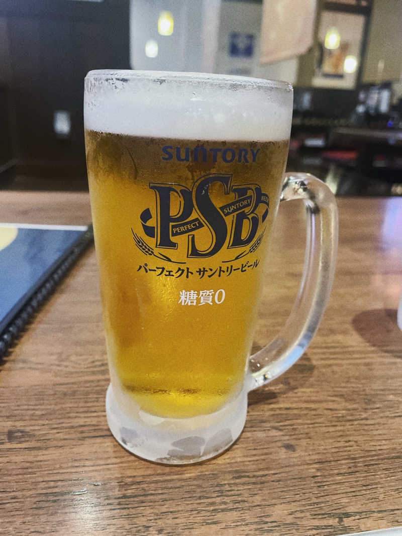 サウナの後のビール命さんのさがの温泉 天山の湯のサ活写真