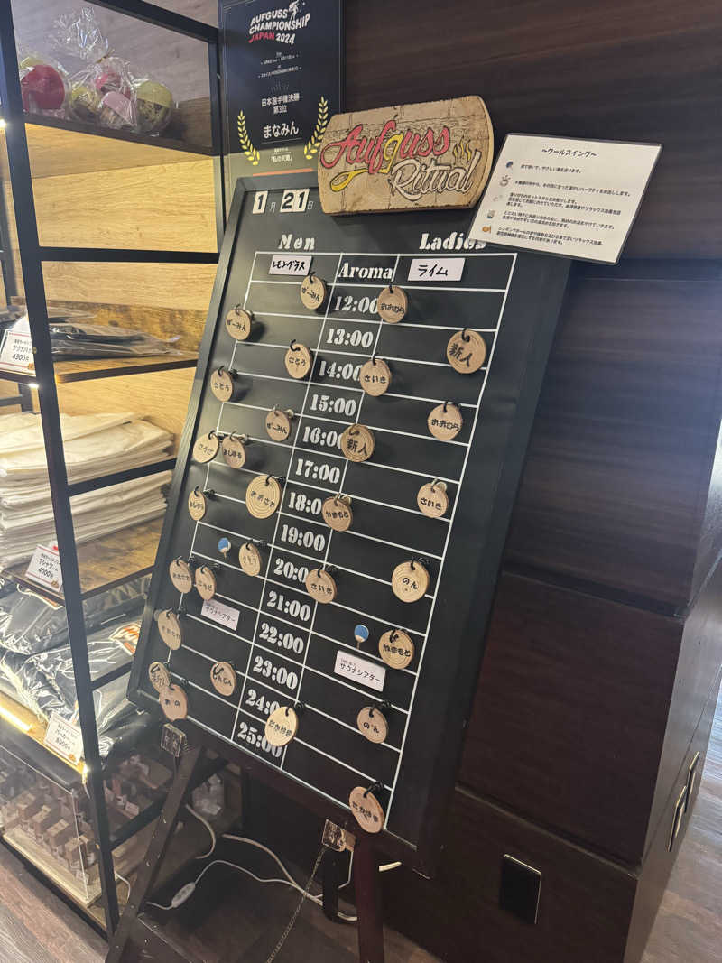 サウナスキwさんのサウナと天然温泉 湯らっくすのサ活写真