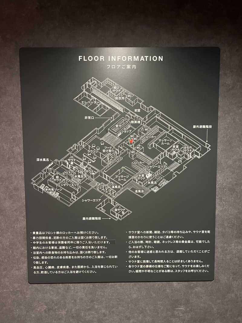 ぴさんの大阪サウナDESSEのサ活写真