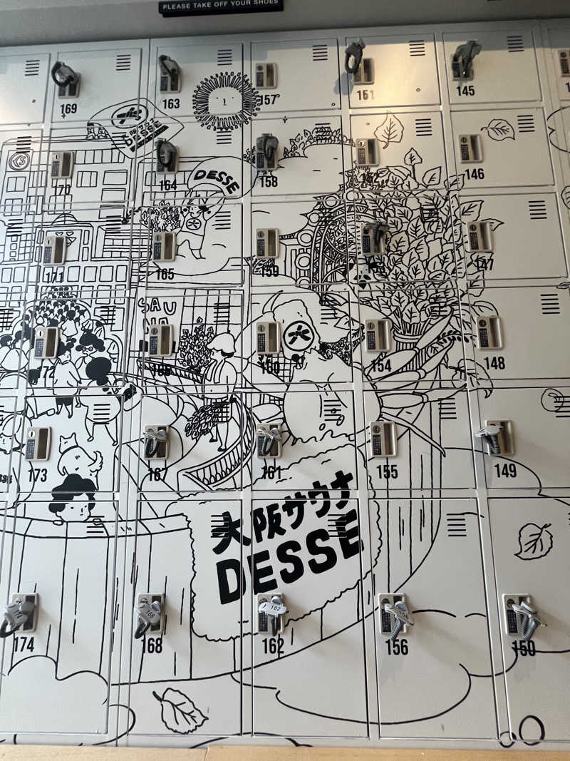 ぴさんの大阪サウナDESSEのサ活写真