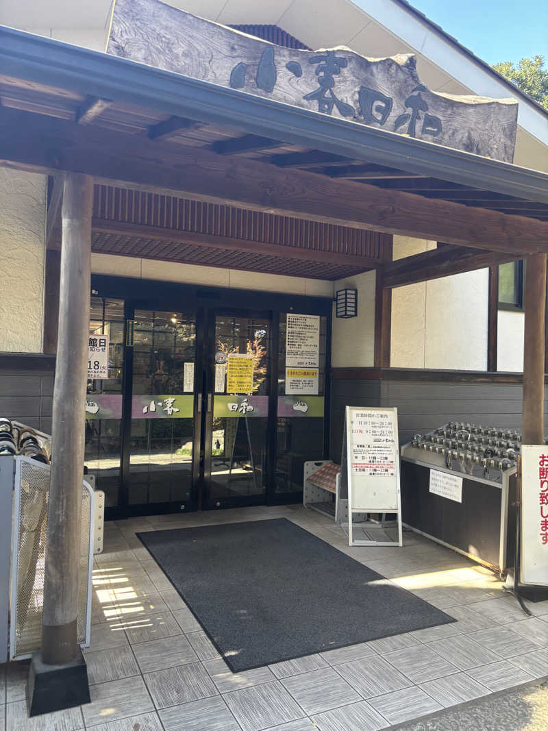 ᵏᵉⁿᵇᵒさんの見沼天然温泉 小春日和のサ活写真