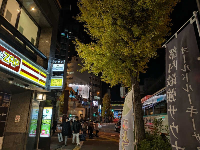 高橋 流れ人さんのオールドルーキーサウナ銀座中央通り店のサ活写真