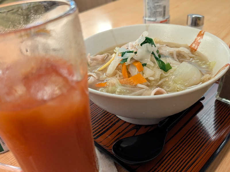 トマト割と冷やしタンメン