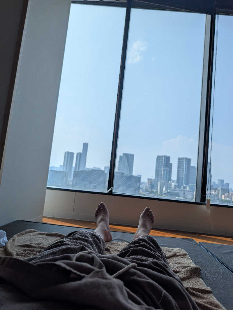 鶴滑八太さんの東京豊洲 万葉倶楽部のサ活写真