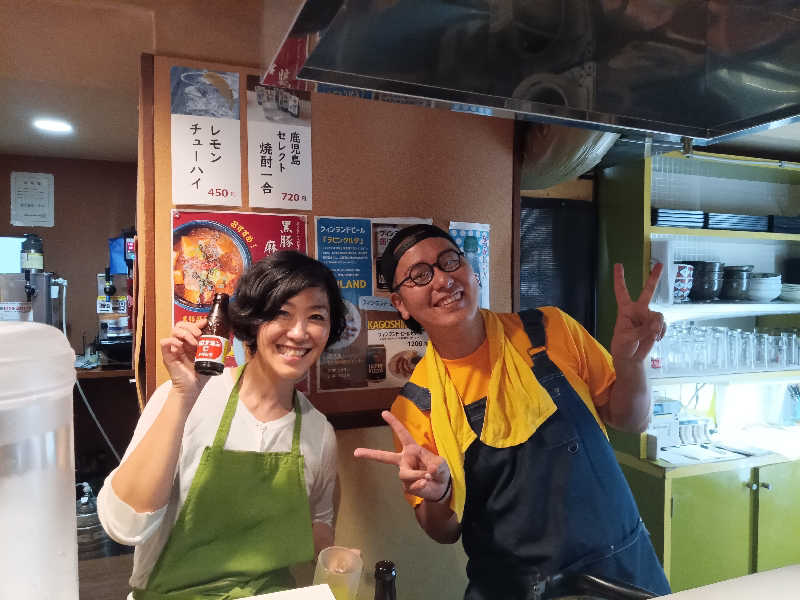 遅れてきたルーキー鹿児島nWoさんのニューニシノサウナ&天然温泉のサ活写真