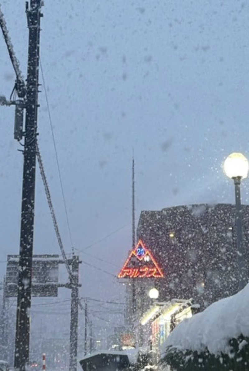 富士山（けいちん）さんのスパ・アルプスのサ活写真