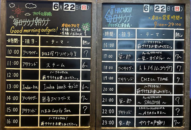 Raoさんの毎日サウナ 八王子店のサ活写真