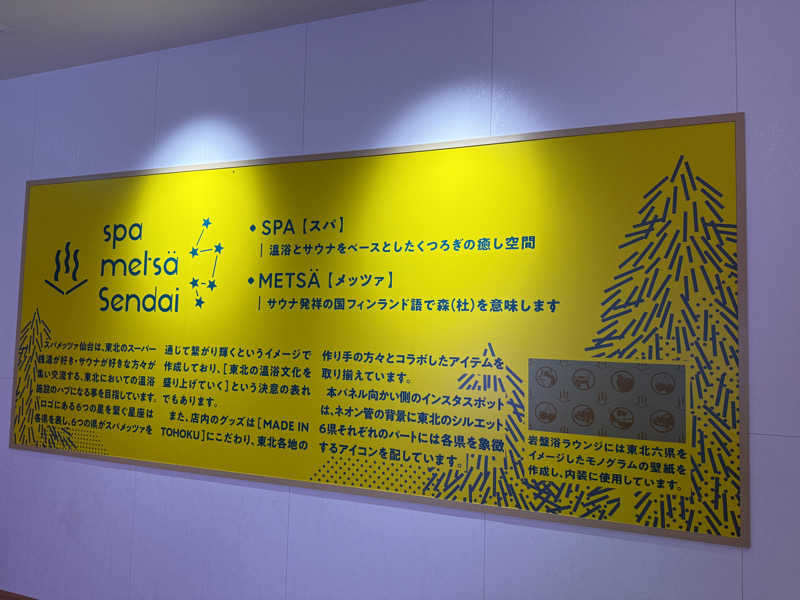 kenzeaux@愉快な日々さんのスパメッツァ 仙台 竜泉寺の湯のサ活写真