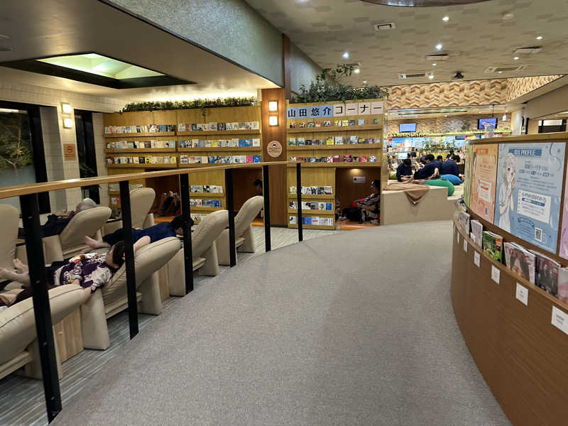 乗り鉄のおみそさん@しかしキャンパー⛺さんのRAKU SPA Cafe 浜松のサ活写真