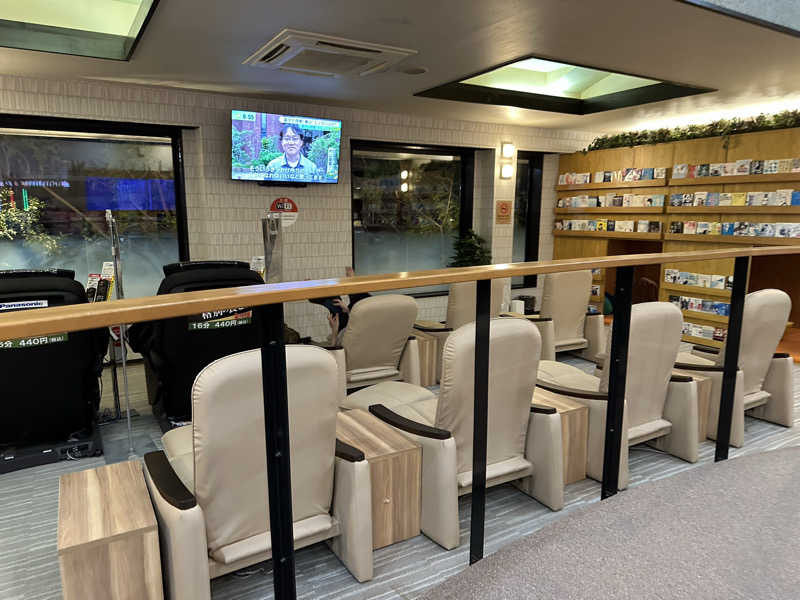 乗り鉄のおみそさん@しかしキャンパー⛺さんのRAKU SPA Cafe 浜松のサ活写真