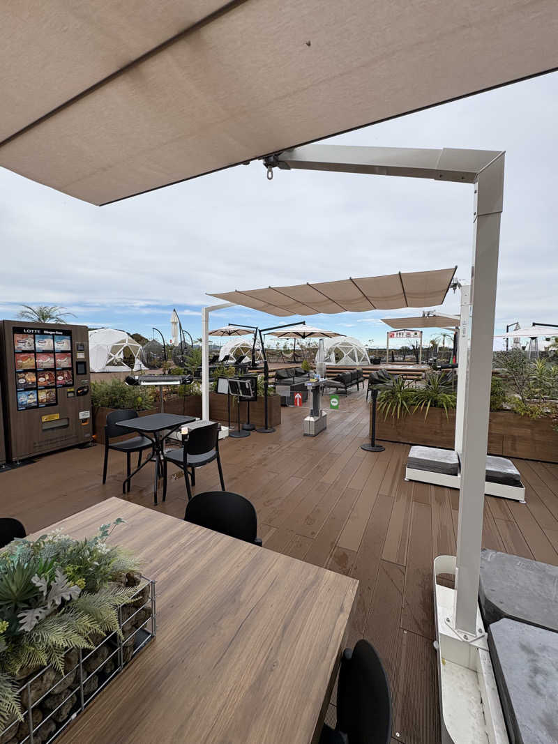 肉うどんさんの温泉バルコニー キング&クイーンのサ活写真