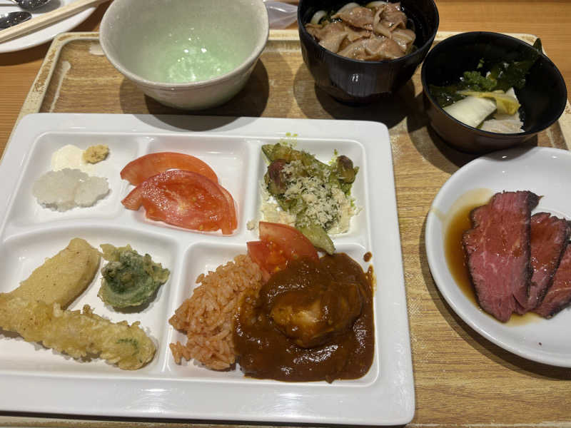 肉うどんさんの休暇村奥武蔵(もりとそらの湯)のサ活写真