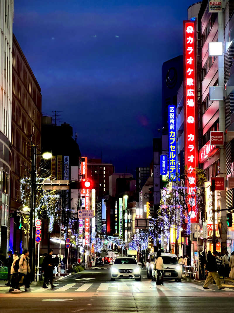 トンさんの新宿区役所前カプセルホテルのサ活写真