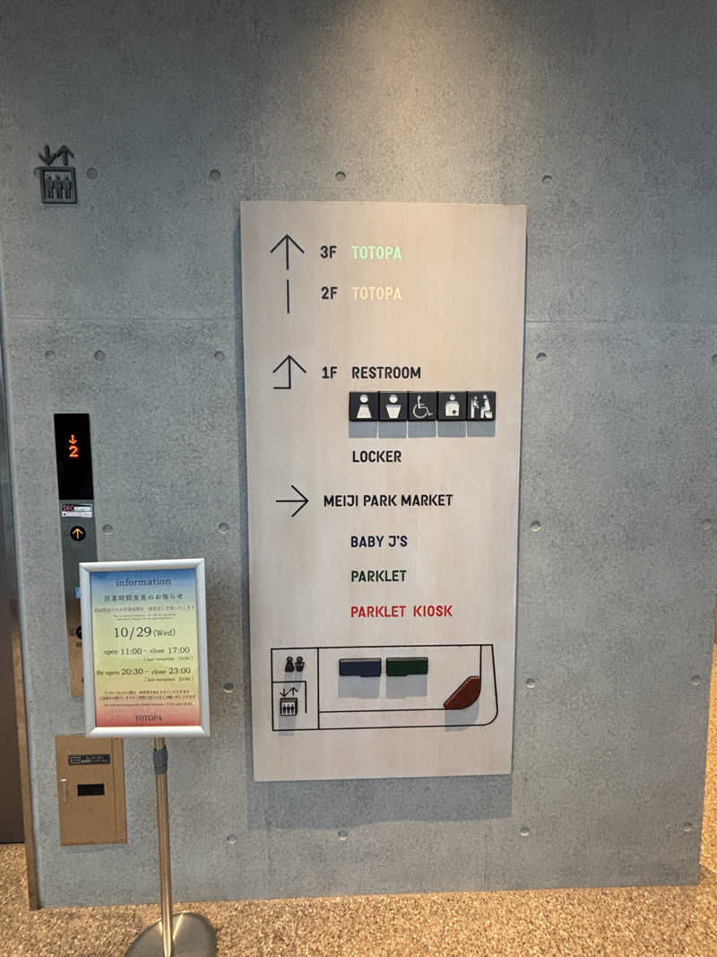けやきのきさんのTOTOPA 都立明治公園店のサ活写真