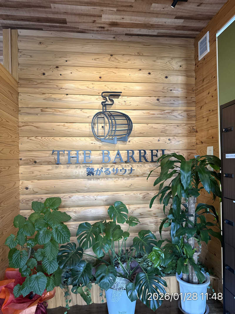 さとりさんの繋がるサウナ THE BARRELのサ活写真