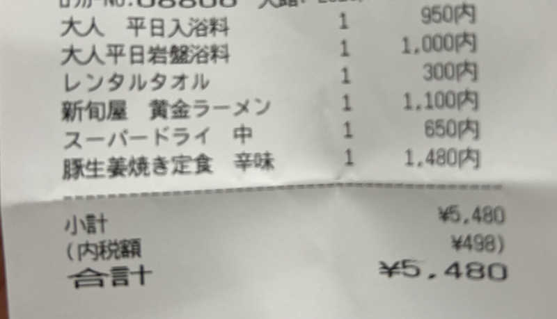 かなさんの温泉バルコニー キング&クイーンのサ活写真