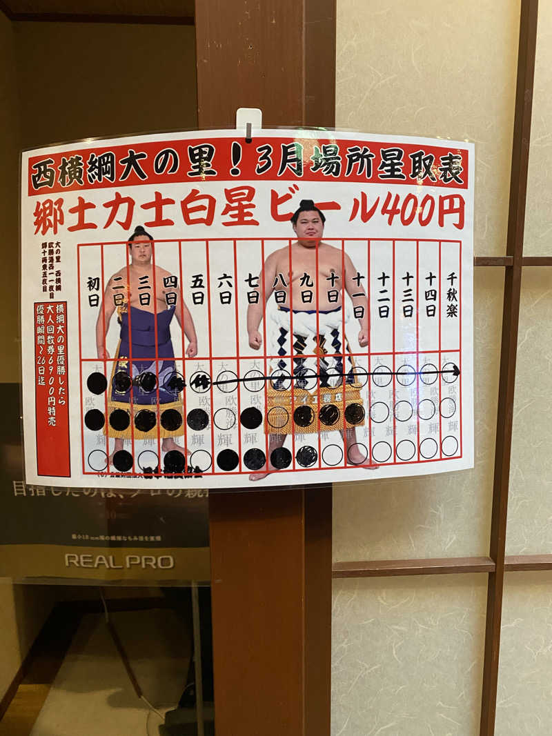 サぽちゃむさんの和おんの湯のサ活写真