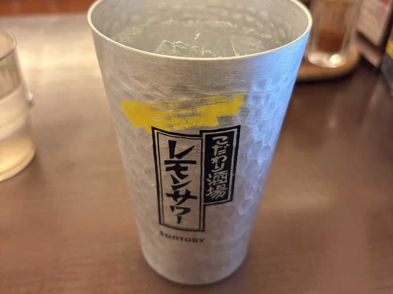 こだわり酒場のレモンサワー