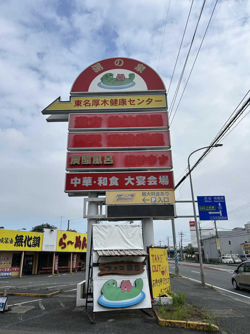 チョコビさんの湯乃泉 東名厚木健康センターのサ活写真