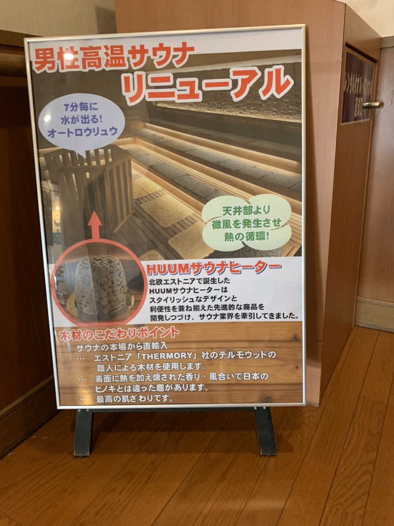 JUNIKEDAさんの南増尾健美の湯のサ活写真