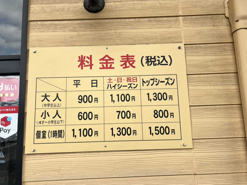 たかしさんの潮騒の湯のサ活写真