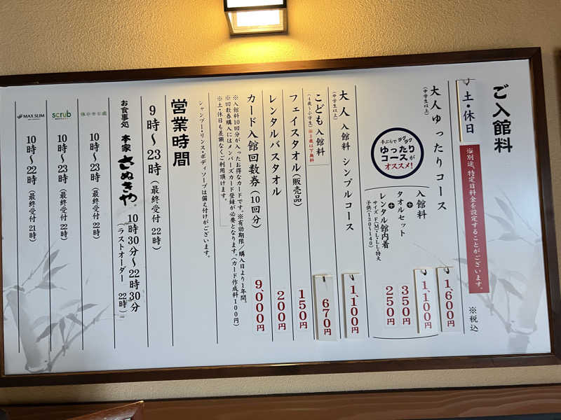 たかしさんの酒々井温泉 湯楽の里のサ活写真